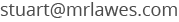 An image of MrLawes' email address